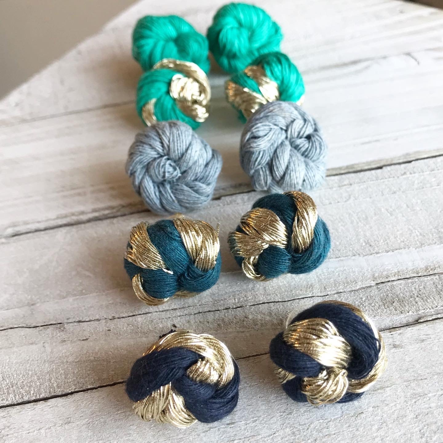 "Rosebud" Studs