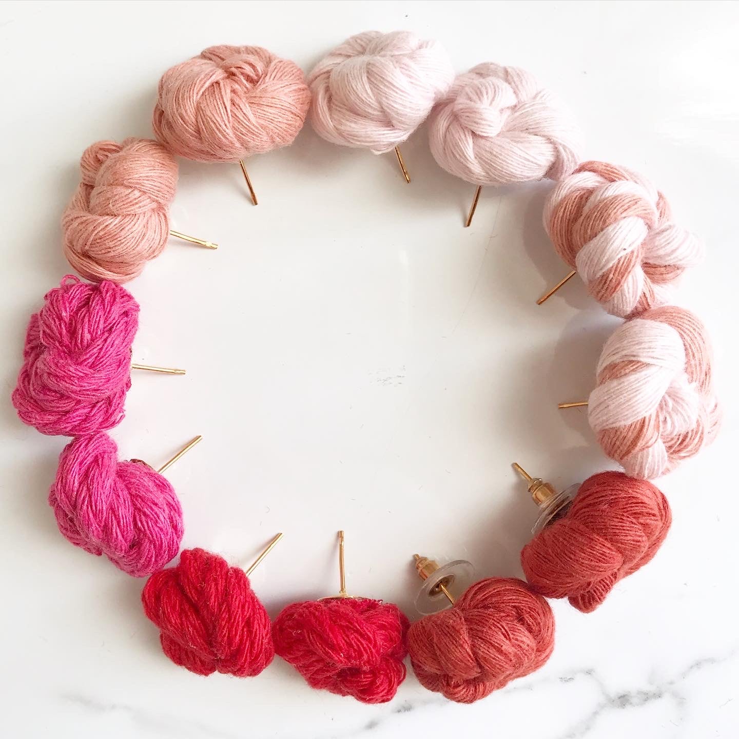 "Rosebud" Studs