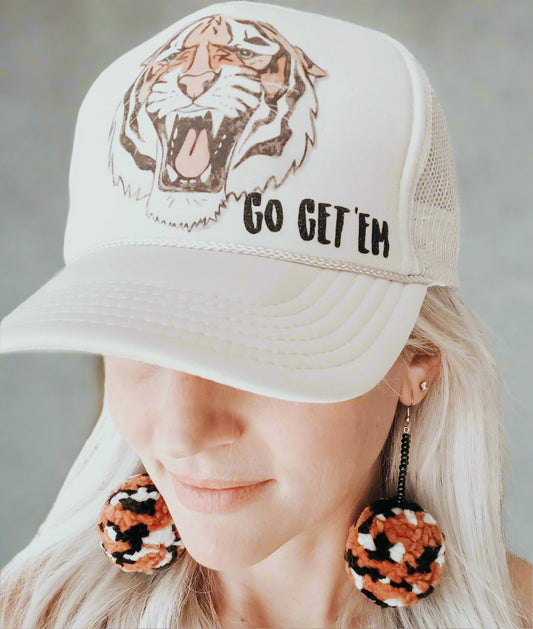 "Go Get Em'" Tiger Trucker
