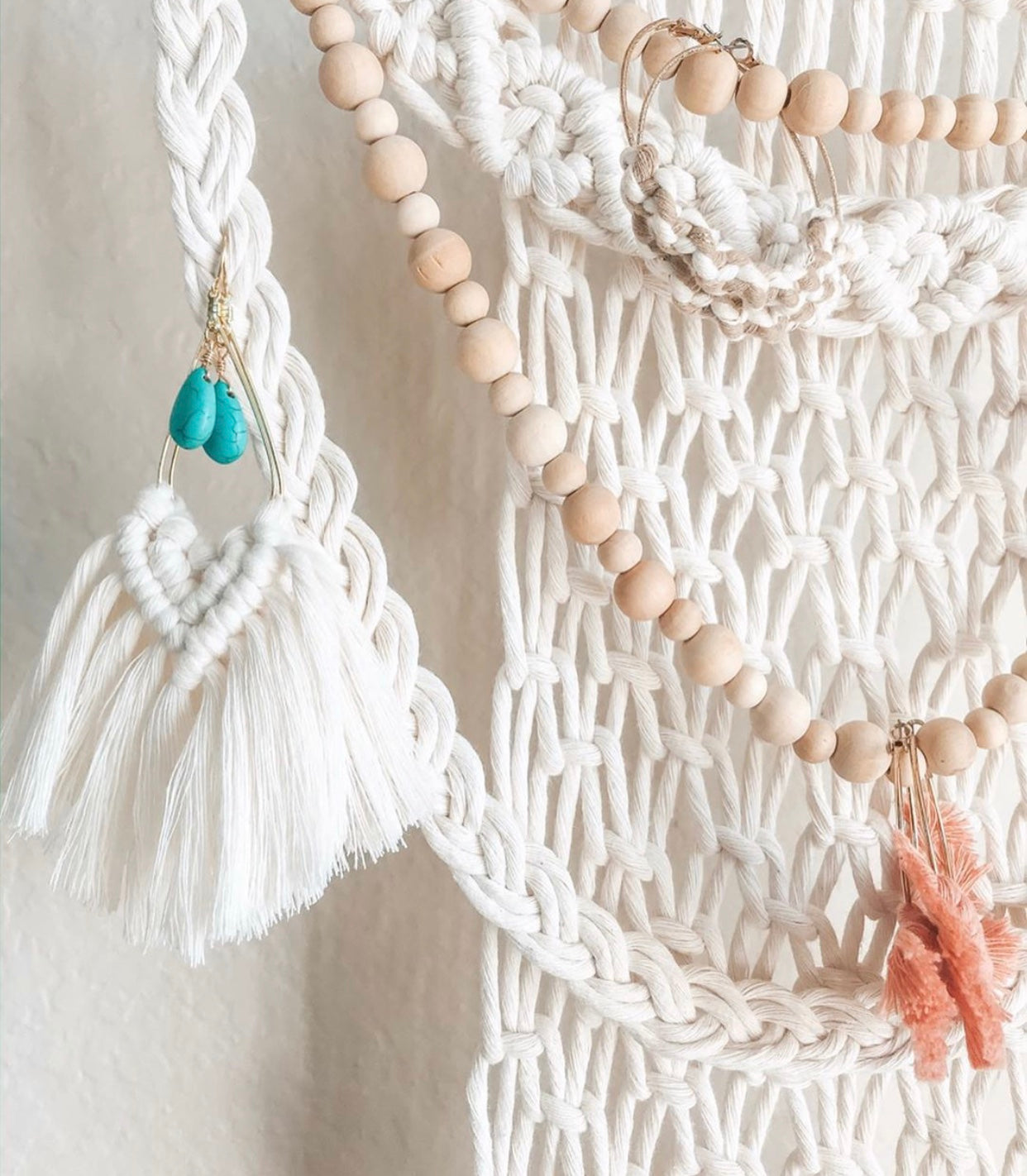 Macrame Earring Hanger