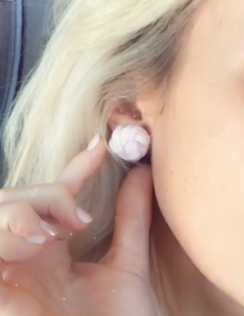 "Rosebud" Studs