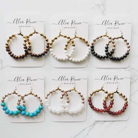Two Tone Hoops