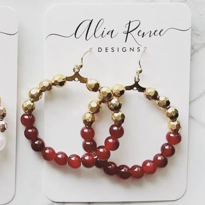 Two Tone Hoops