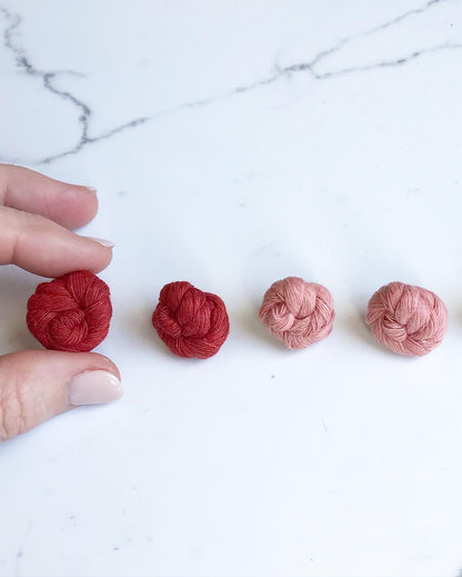 "Rosebud" Studs