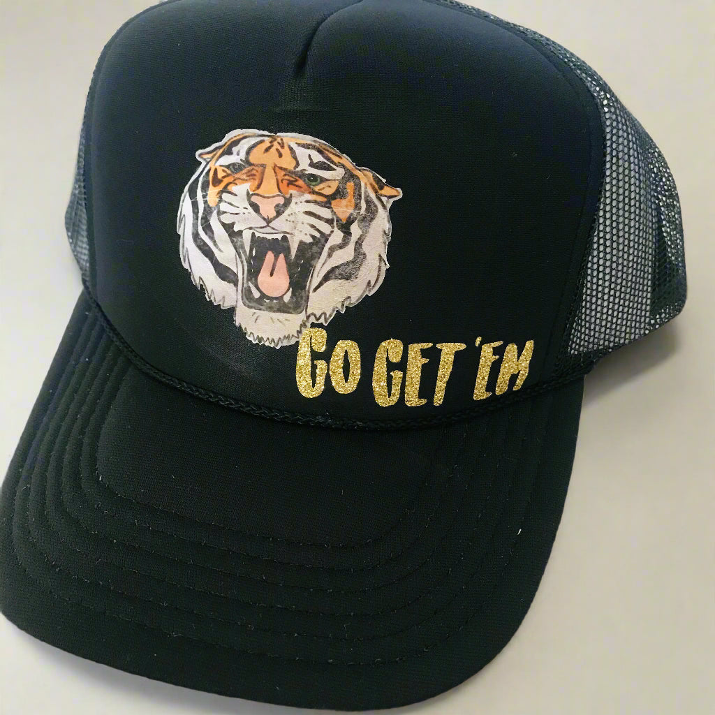 "Go Get Em'" Tiger Trucker