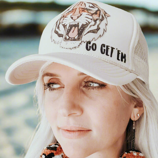 "Go Get Em'" Tiger Trucker