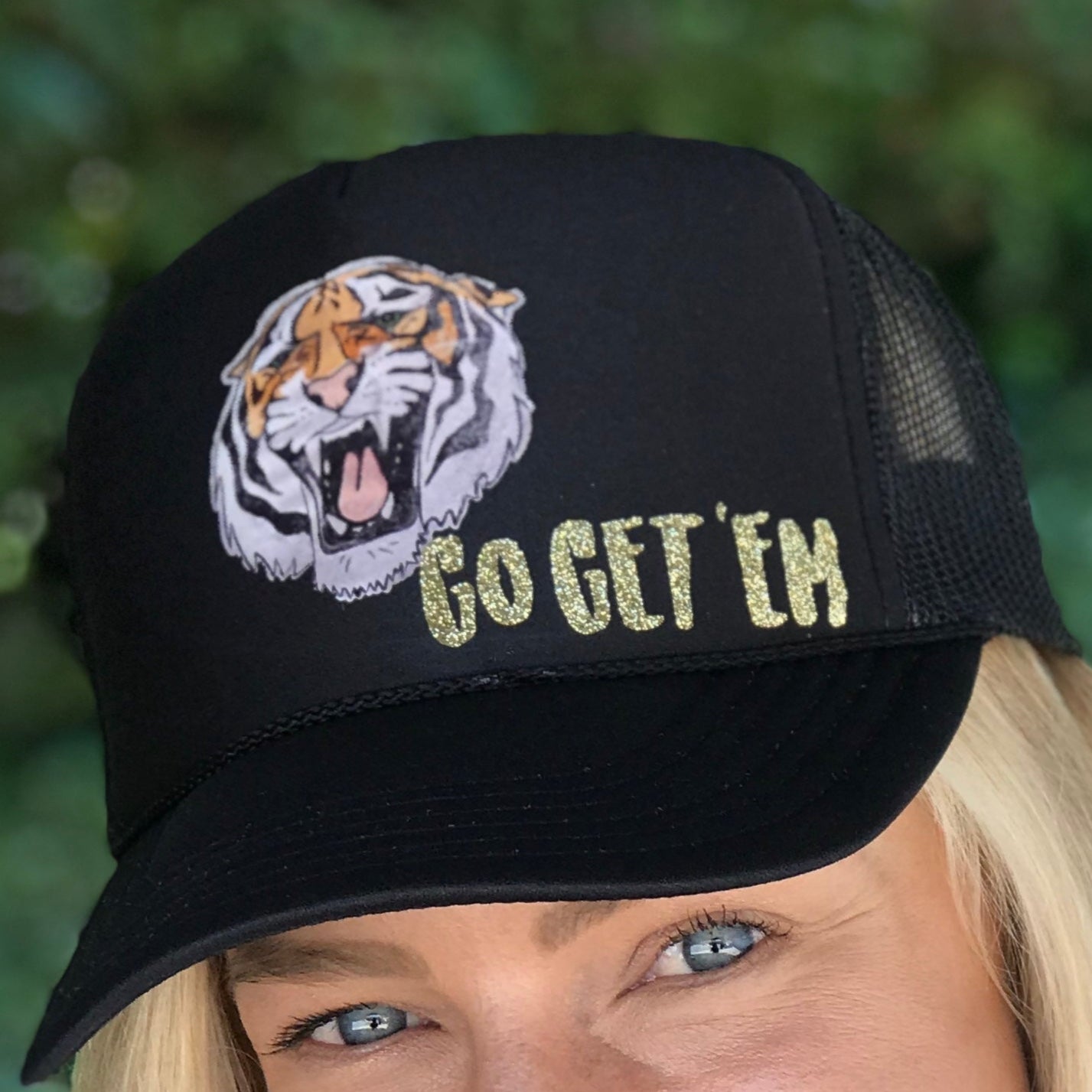"Go Get Em'" Tiger Trucker
