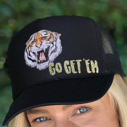 "Go Get Em'" Tiger Trucker