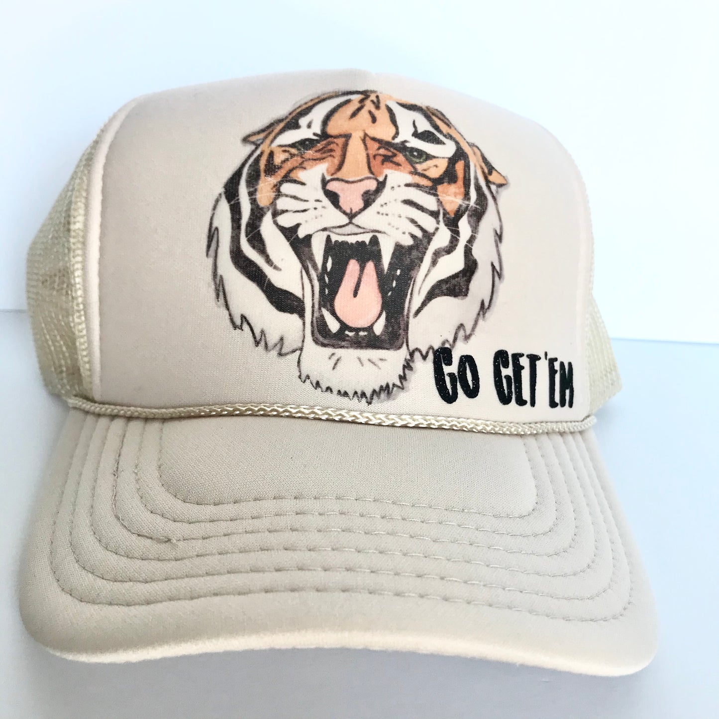 "Go Get Em'" Tiger Trucker